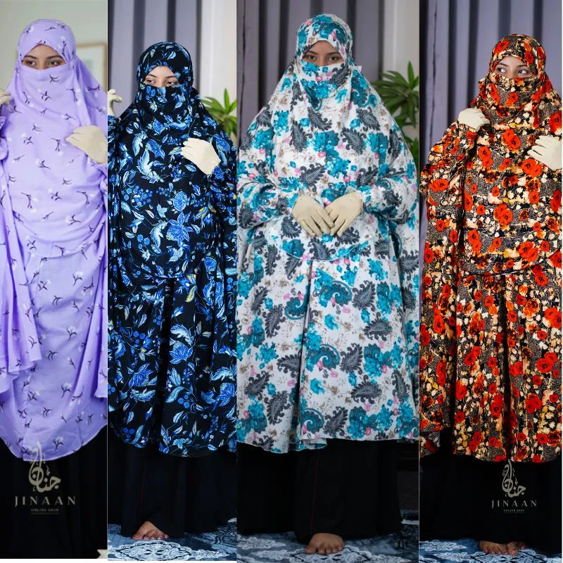 Semi long Khimar - Jinaanbd