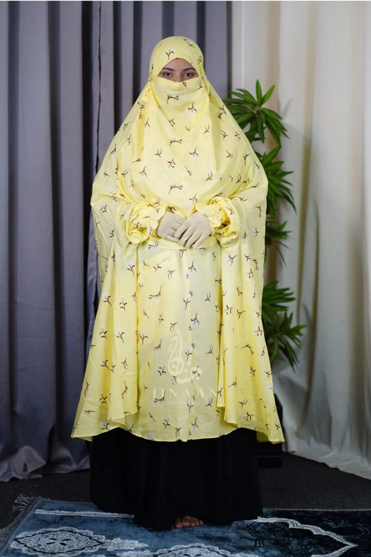 Semi Long Khimar-D100 - Jinaanbd
